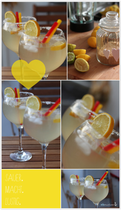 Frühlingshafte Zitronenlimonade - elbmadame