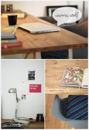Schreibtisch selber bauen IKEA DIY