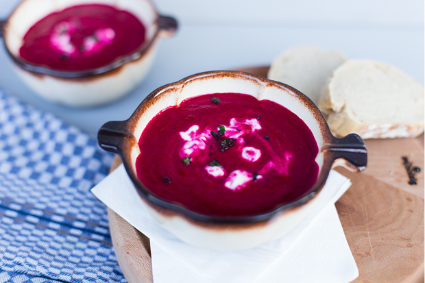 Cremige Rote Bete Suppe